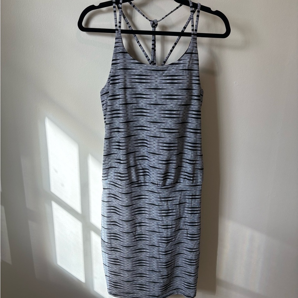 Athleta Strappy Back Patterned Dress